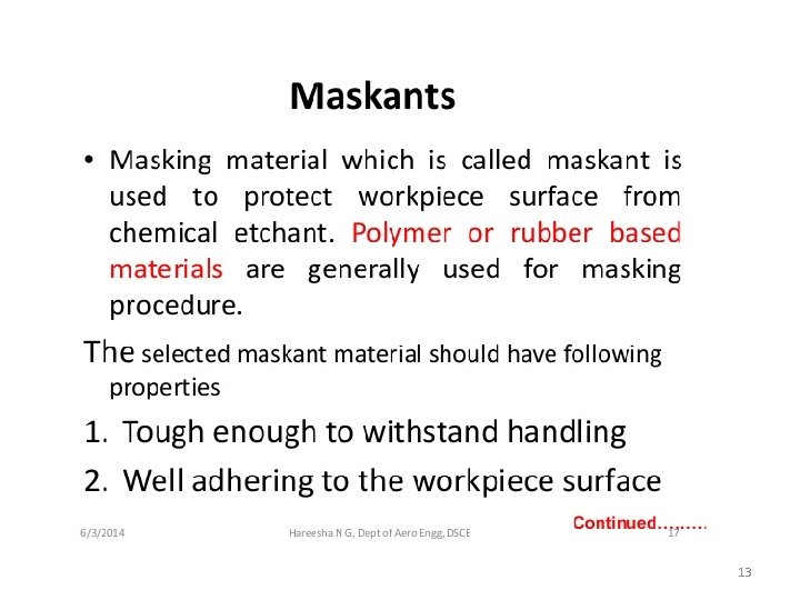 Advanced Manufacturing Processes MEC 6240 Syllabus General classification