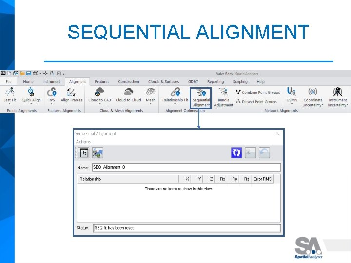 SEQUENTIAL ALIGNMENT 