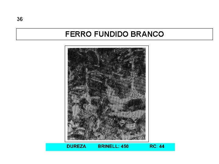 5. 36 Ferros Fundidos FERRO FUNDIDO BRANCO 