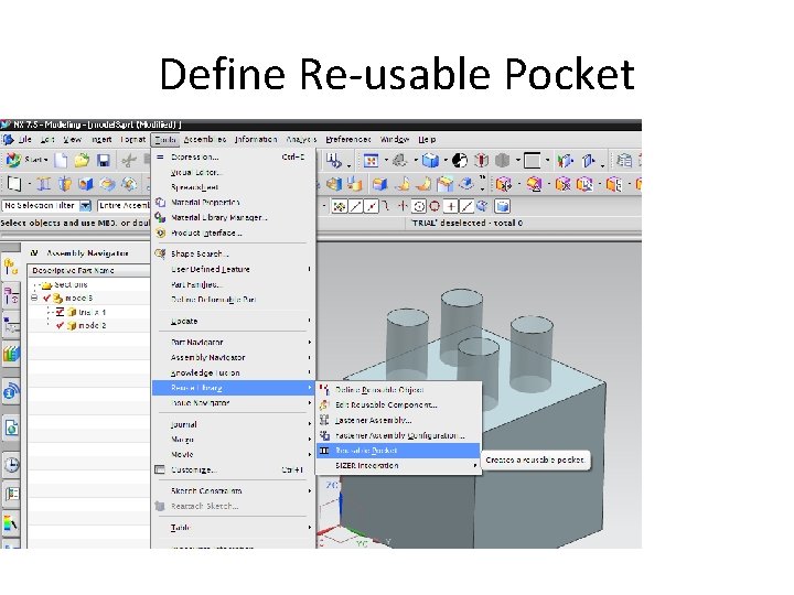 Define Re-usable Pocket 