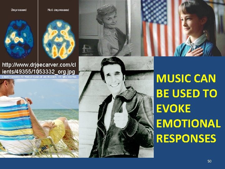 http: //www. drjoecarver. com/cl ients/49355/1053332_org. jpg MUSIC CAN BE USED TO EVOKE EMOTIONAL RESPONSES