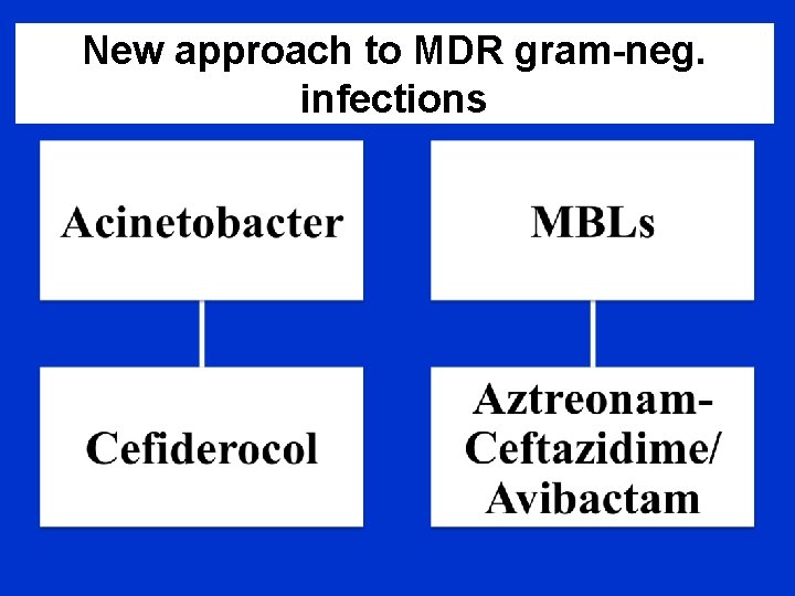 New approach to MDR gram-neg. infections 