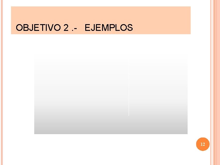 OBJETIVO 2. - EJEMPLOS 12 