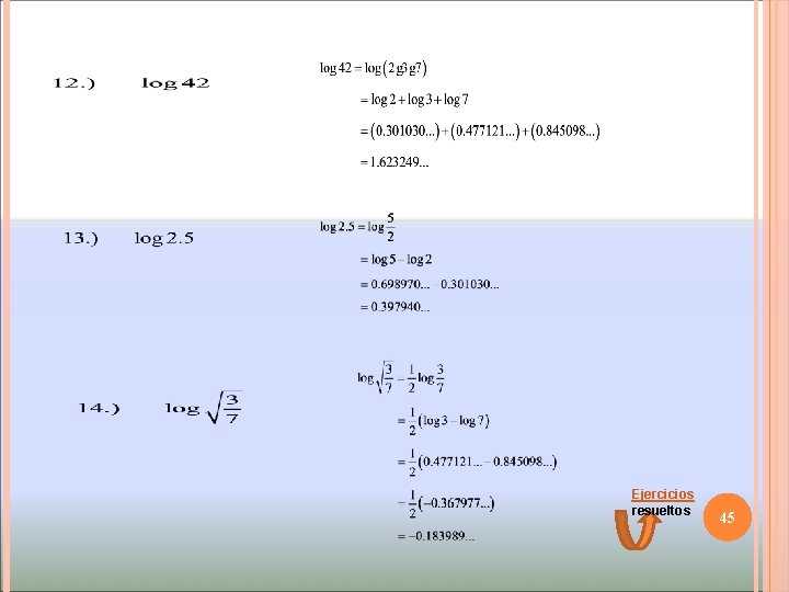 Ejercicios resueltos 45 