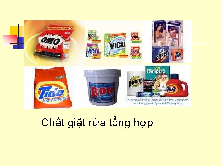 Chất giặt rửa tổng hợp 