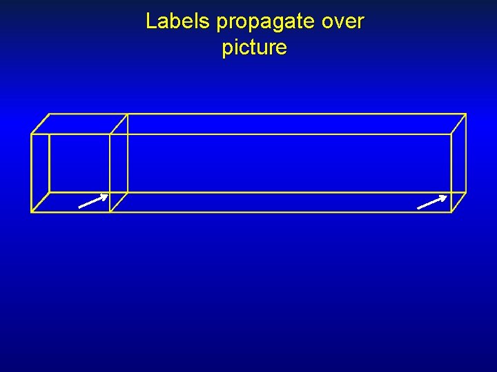 Labels propagate over picture 