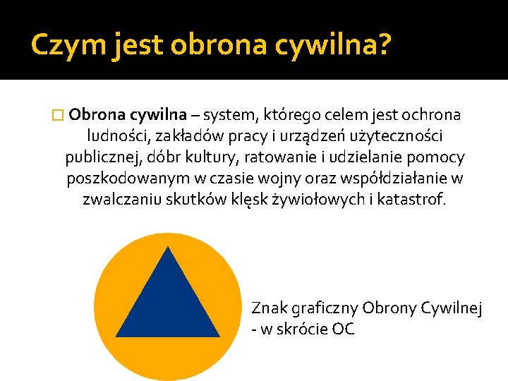 Stanowisko ds obronnych obrony cywilnej i zarzdzania kryzysowego