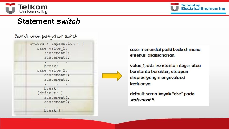 Statement switch 