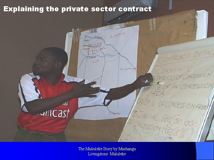 Explaining the private sector contract The Makuleke Story by Mashangu Livingstone Maluleke 