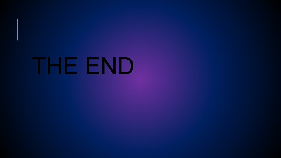 THE END 