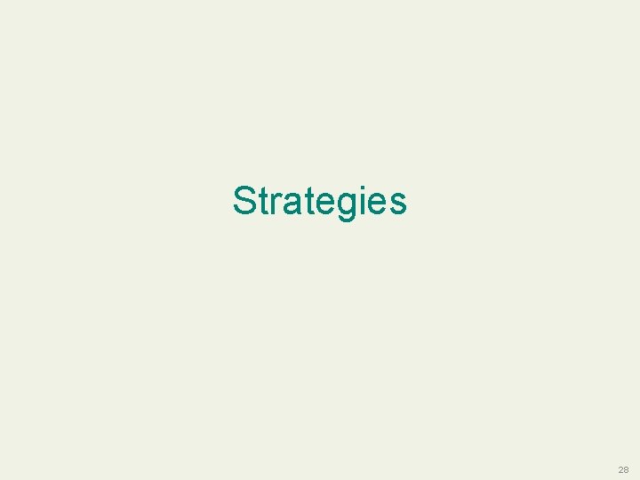 Energy Strategies 28 