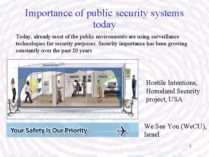 Importance of public security systems today Today, already most of the public environments are