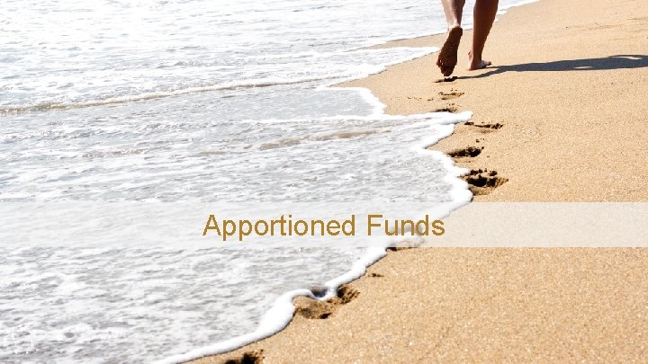 Apportioned Funds 