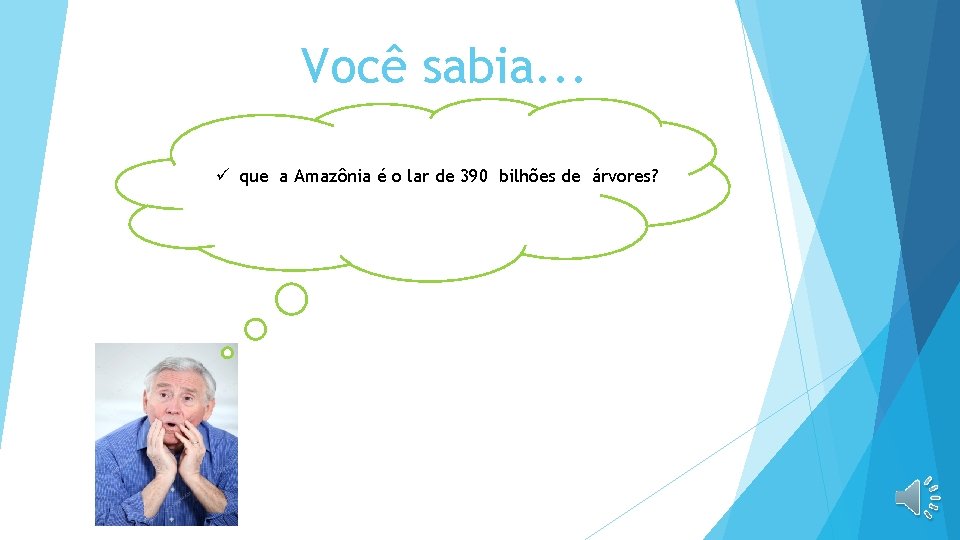 Você sabia. . . ü que a Amazônia é o lar de 390 bilhões