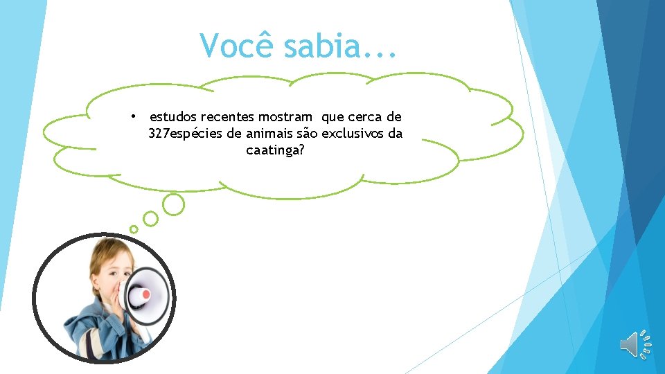 Você sabia. . . • estudos recentes mostram que cerca de 327 espécies de