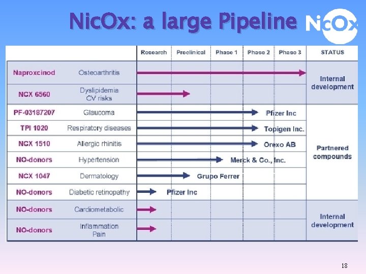 Nic. Ox: a large Pipeline 18 