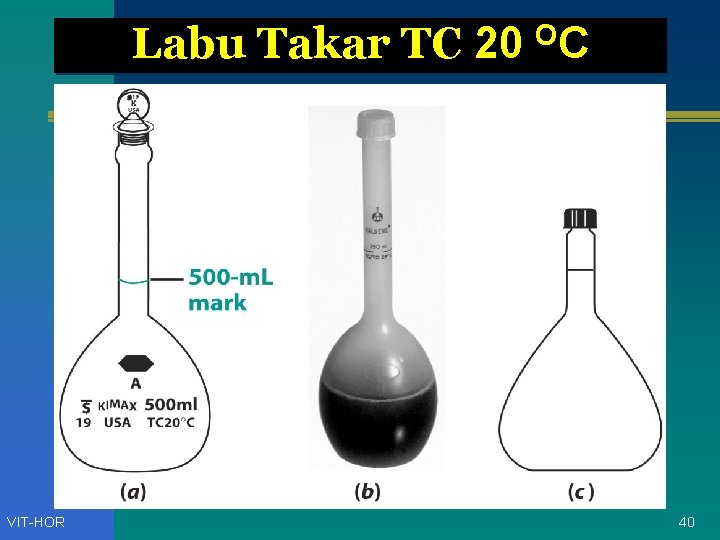 Labu Takar TC 20 OC VIT-HOR 40 