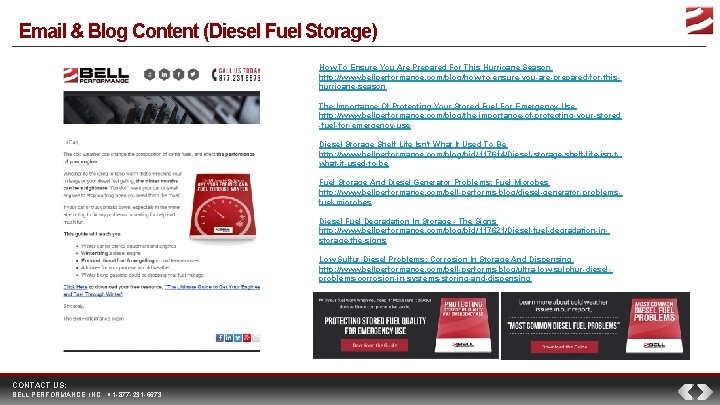 Email & Blog Content (Diesel Fuel Storage) How To Ensure You Are Prepared For
