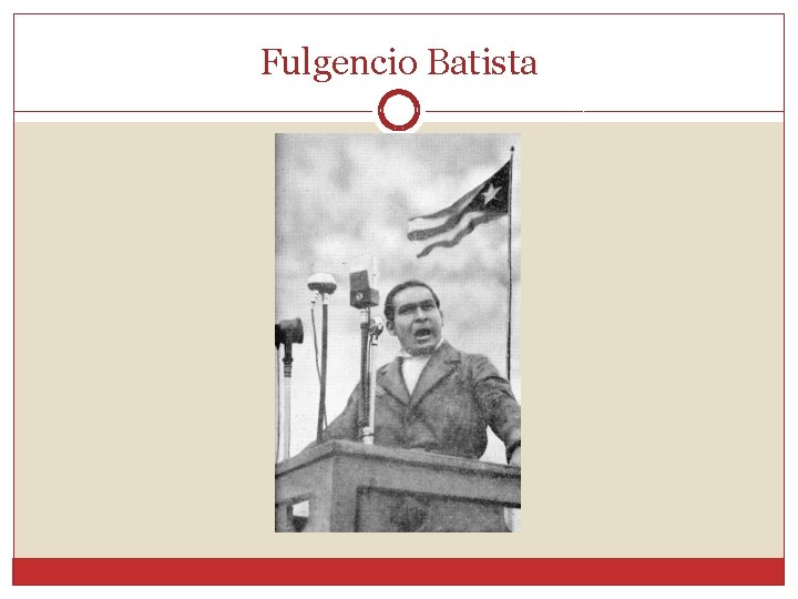 Fulgencio Batista 