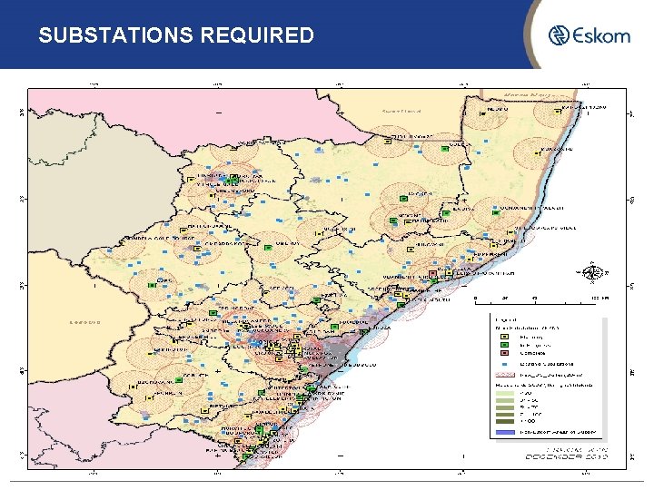 SUBSTATIONS REQUIRED 