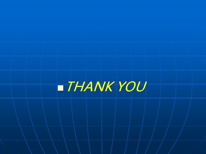 n THANK YOU 