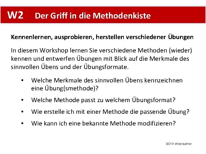 workshop methoden kennenlernen
