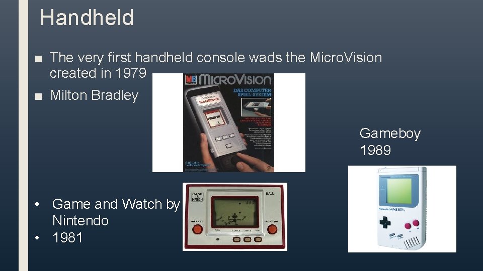 ALL ABOUT VIDEO GAMES By Talon Hansen Th