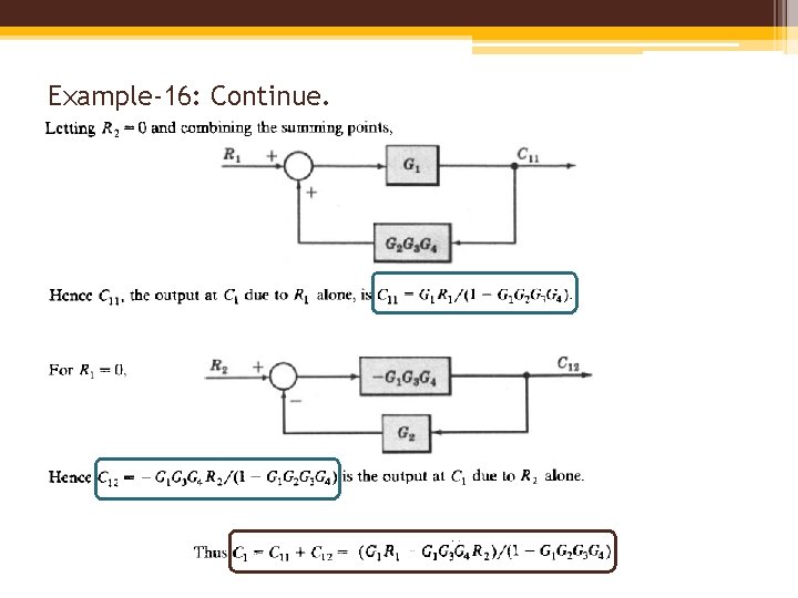 Example-16: Continue. 