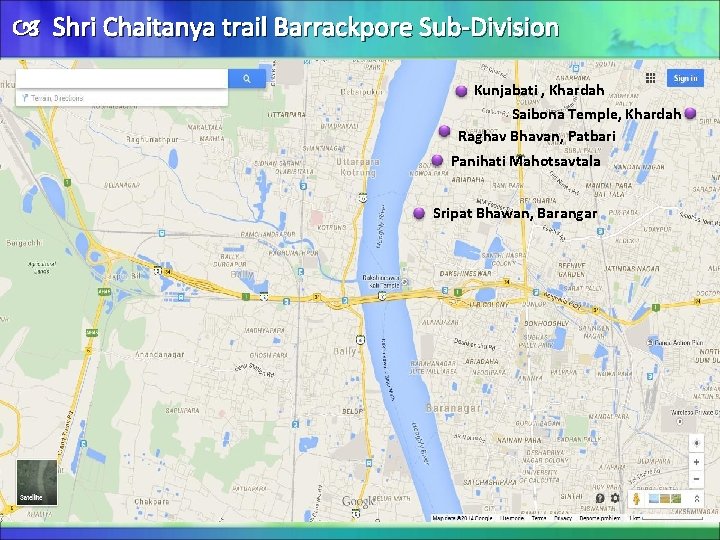  Shri Chaitanya trail Barrackpore Sub Division Kunjabati , Khardah Saibona Temple, Khardah Raghav