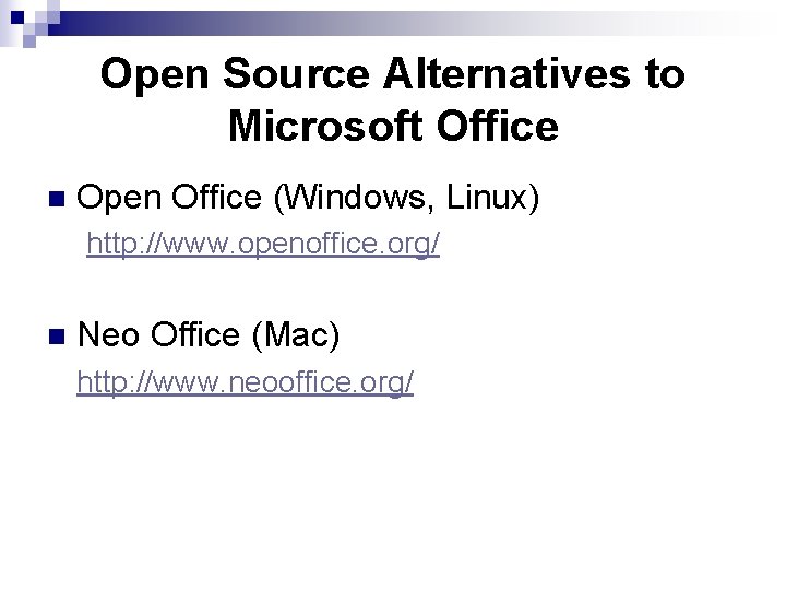 Open Source An Overview of Software for Libraries