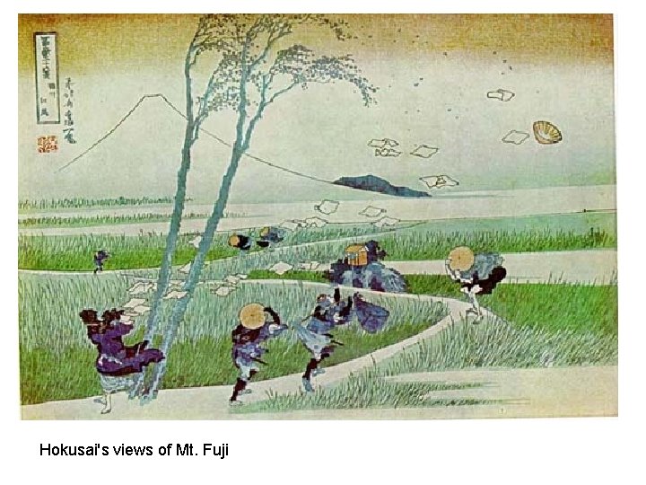 Hokusai's views of Mt. Fuji 