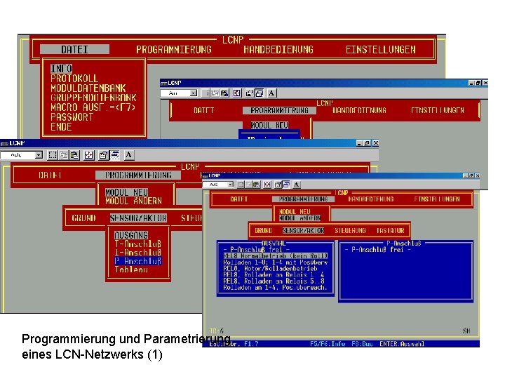 Programmierung und Parametrierung eines LCN-Netzwerks (1) 