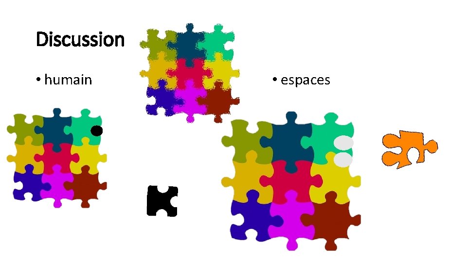 Discussion • humain • espaces 