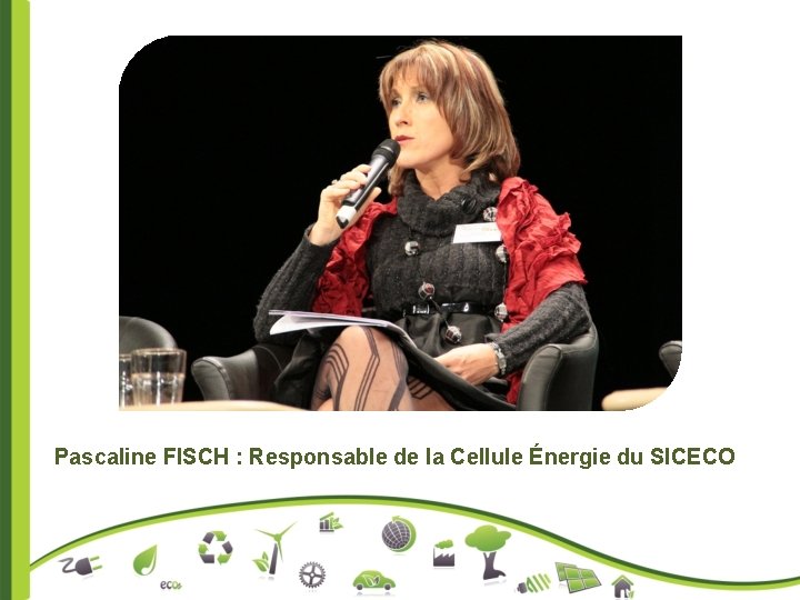 Pascaline FISCH : Responsable de la Cellule Énergie du SICECO 