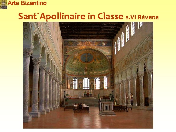 Sant´Apollinaire in Classe s. VI Rávena 