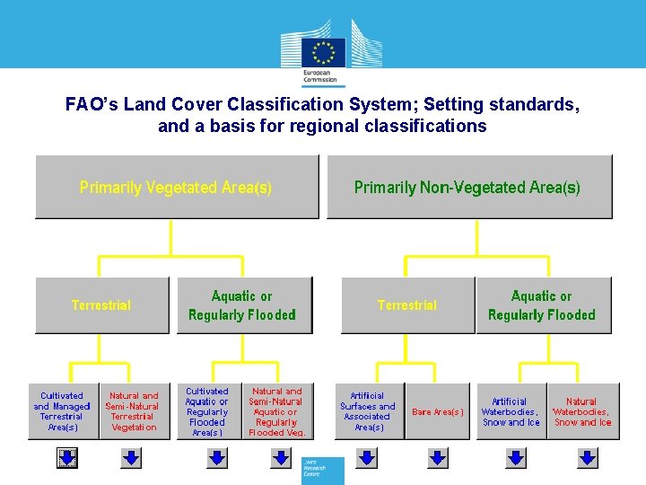 FAO’s Land Cover Classification System; Setting standards, and a basis for regional classifications 