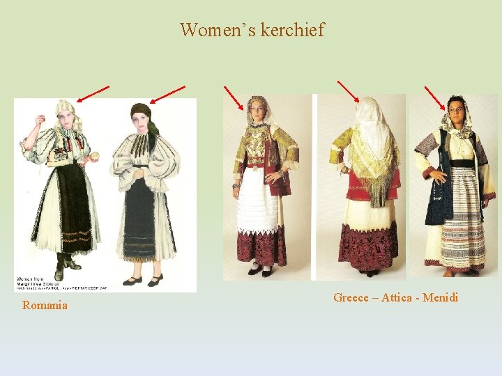 Women’s kerchief Romania Greece – Attica - Menidi 