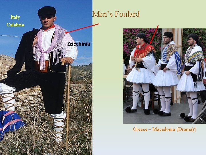 Men’s Foulard Italy Calabria Zzicchinia Greece – Macedonia (Drama)↑ 