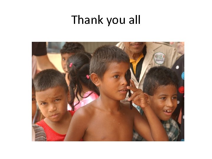 Thank you all 