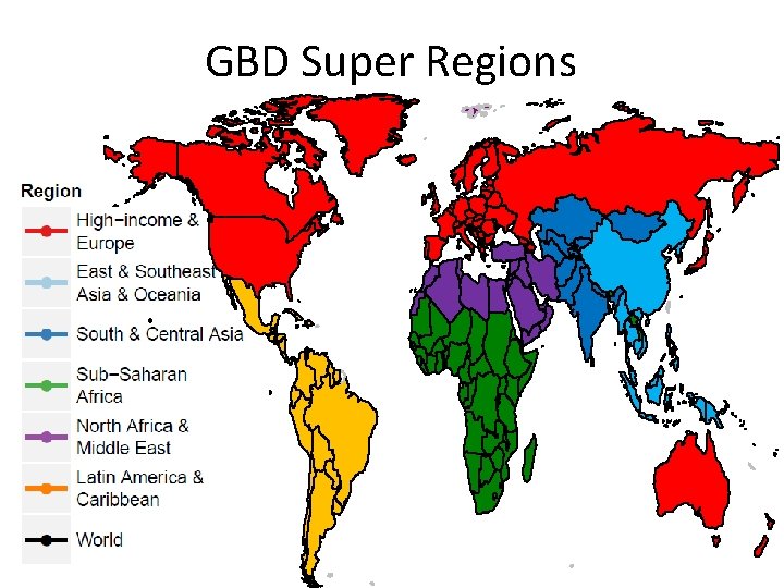 GBD Super Regions 