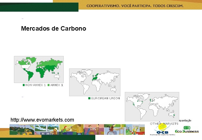  Mercados de Carbono http: //www. evomarkets. com Realização Capacitação 