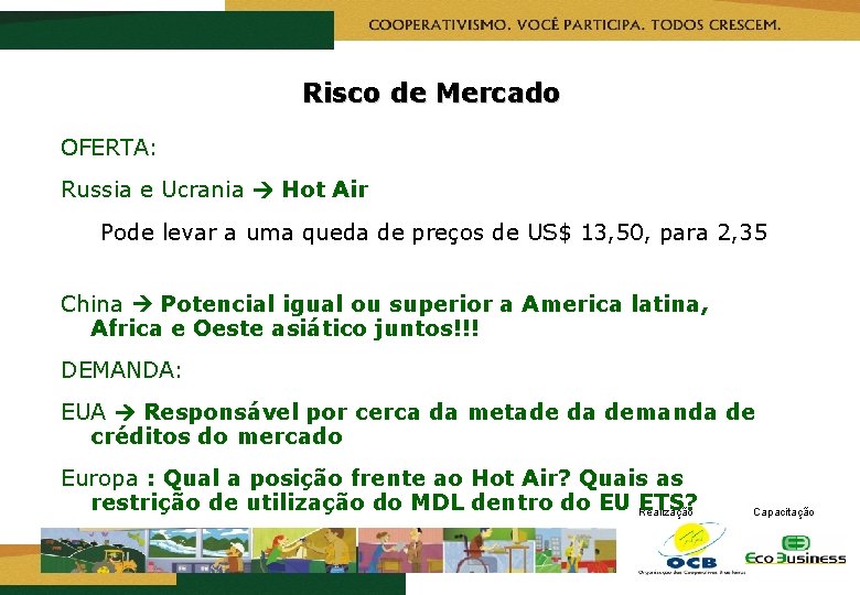 Risco de Mercado OFERTA: Russia e Ucrania Hot Air Pode levar a uma queda