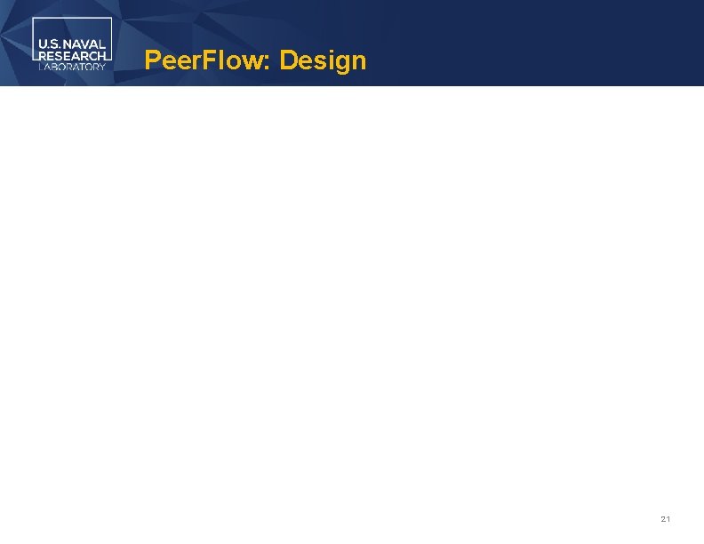 Peer. Flow: Design 21 