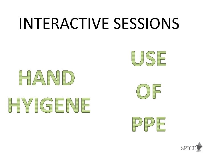 INTERACTIVE SESSIONS 