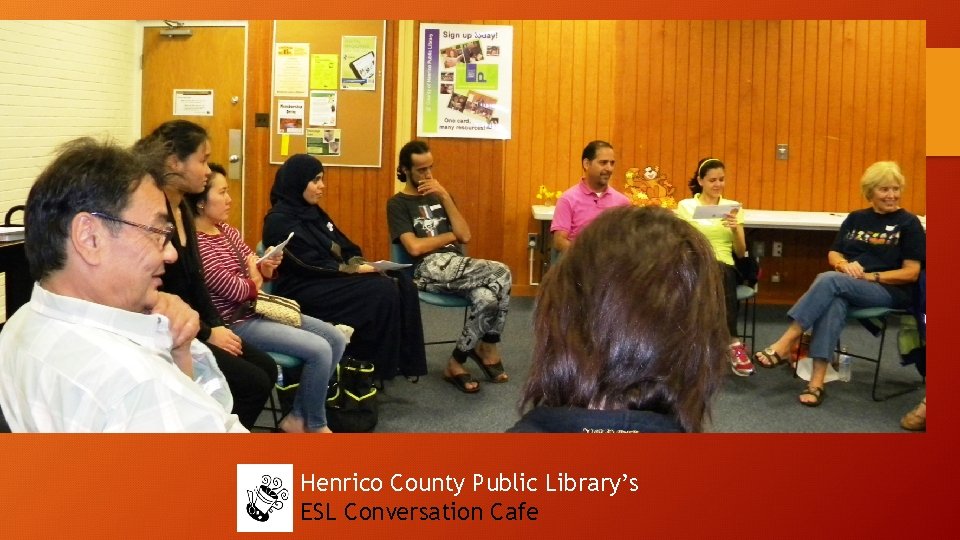 Henrico County Public Library’s ESL Conversation Cafe 