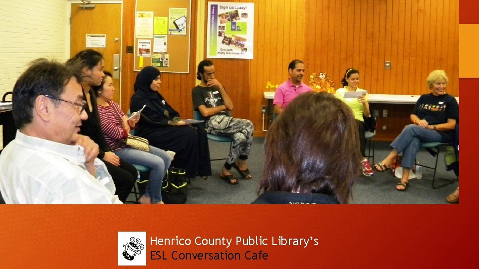 Henrico County Public Library’s ESL Conversation Cafe 
