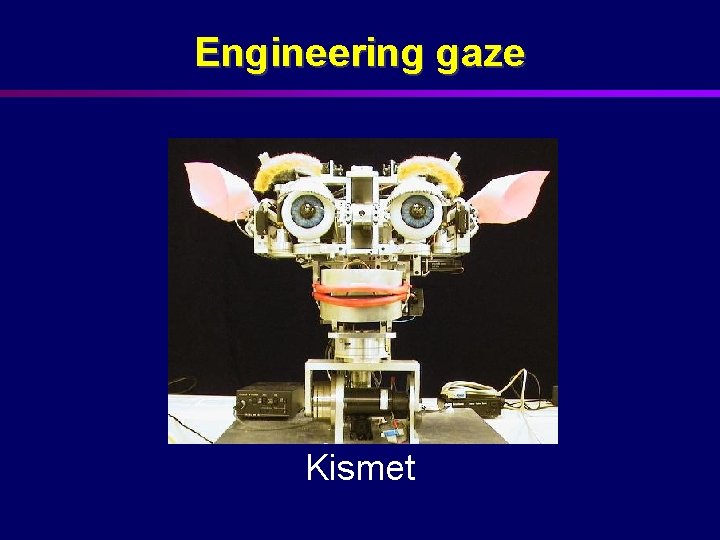 Engineering gaze Kismet 