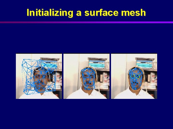 Initializing a surface mesh 