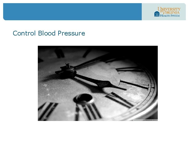 Control Blood Pressure 