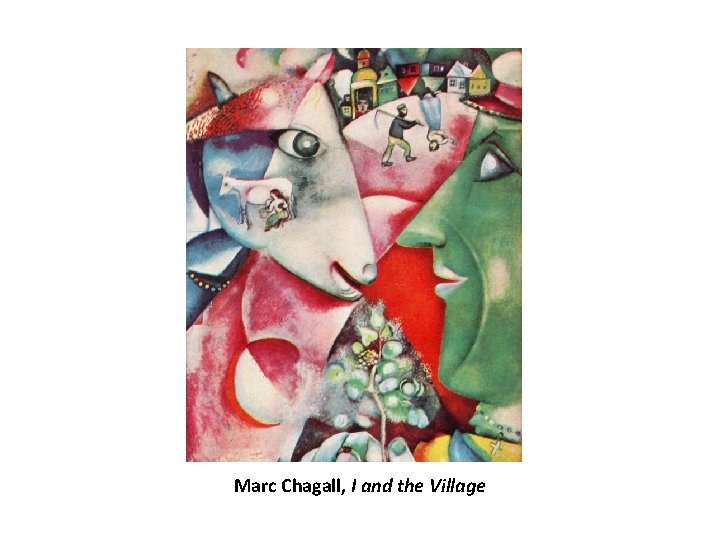 Marc Chagall, I and the Village 